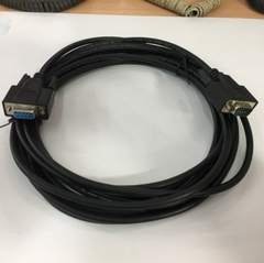 Cáp Cổng Com RS232 Âm Dương Dây Thẳng Chất Lượng Cao DB9 Extension Cable  Male to Female Black Length 5M