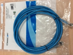 Dây Nhẩy COMMSCOPE AMP Cat6 RJ45 UTP Patch Cord Straight-Through Cable 1-1859247-0 PVC Jacketed Blue Length 3M