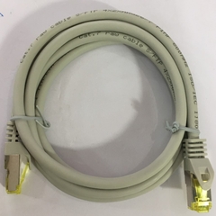 Cáp Mạng Thiết Bị Viễn Thông Điện Tử Hàng Hải OEM Furuno FUR-194920 1.5 Meter CAT7 S/FTP RJ45 Shielded Network Cable Grey