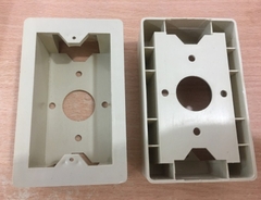 Đế Lắp Nổi Chữ Nhật WallPlate Network RJ45 Back Plate Wall Mount box 115x70x35mm