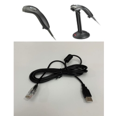 Cáp Máy Quét Mã Vạch ZEBEX 171-10U303-200 Cable USB Shielded Dài 3M For ZEBEX Z-3100 Z-3101 Z-3220 Plus Linear Image Handheld Scanner
