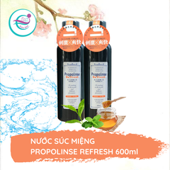 Nước súc miệng Propolinse diệt khuẩn cho người hút thuốc 600ml (đen)