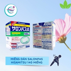 Miếng Dán Salonpas Nhật 140 miếng