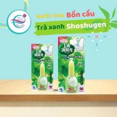 Nước nhỏ thơm bồn cầu Shoshugen hương trà xanh 20ml