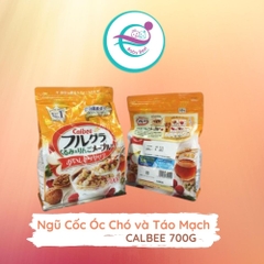 Ngũ cốc Calbee vị óc chó và táo mạch nha 700g (cam)