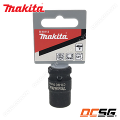 Đầu tuýp đen ngắn 6 cạnh thép CR-MO chuôi 1/2 inch Makita