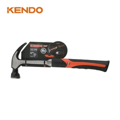 Búa nhổ đinh chống rung, tay cầm bọc nhựa 450g / 16oz Kendo - 25126