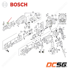 Bộ đầu khoan dùng cho máy GBH2-24DRE Bosch 1619P13459