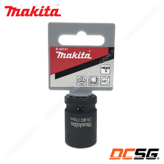 Đầu tuýp đen ngắn 6 cạnh thép CR-MO chuôi 1/2 inch Makita