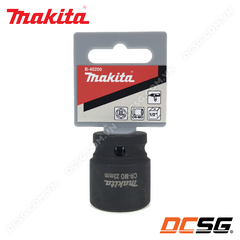 Đầu tuýp đen ngắn 6 cạnh thép CR-MO chuôi 1/2 inch Makita