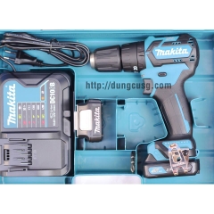 Máy khoan búa, vặn vít 10/28/8mm dùng pin 12Vmax Makita HP332DSAE