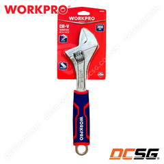 Mỏ lết bằng thép CR-V cán bọc nhựa Workpro