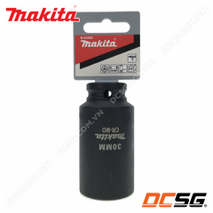 Đầu tuýp đen dài 81.5mm thép CR-MO cho máy siết bu lông 1/2 inch Makita