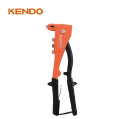 Kìm rút đinh rivê bằng nhôm có 4 đầu 2.4-3.2-4.0-4.8mm kích thước 265mm Kendo - 45605