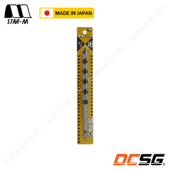 Mũi khoan gỗ xoắn ốc chuôi lục giác 6.35mm No.6 STAR-M