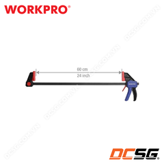 Kẹp nhanh cầm 1 tay dòng hạng nặng 300LBS (136kg) WORKPRO