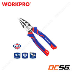 Kìm điện bằng thép CR-V  Workpro