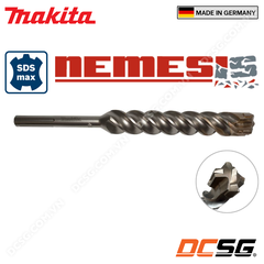 Mũi khoan bê tông hợp kim 4 lưỡi cắt nemesis SDS-MAX Makita