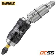Bộ mũi vặn vít kèm đầu nối nghiêng 20 độ impact Flextorq DEWALT Extreme DT70518T