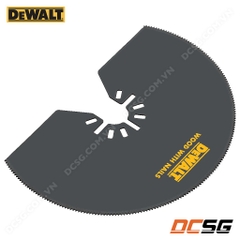 Lưỡi cắt rung hình bán nguyệt cho gỗ có đinh Dewalt DWA4210