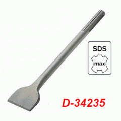 Mũi đục dẹp 50x400mm chuôi Sds Max Makita D-34235