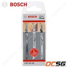 Bộ 14 lưỡi cưa lọng gỗ tặng kèm 01 lưỡi Carbide siêu bền Bosch 2607011436