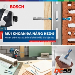 Mũi khoan đa năng chuôi lục giác HEX-9 MultiConstruction BOSCH