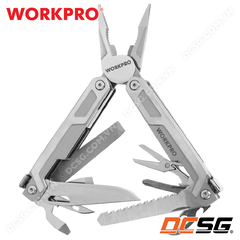 Kìm đa năng bằng thép không rỉ 15-in-1 Workpro WP382002