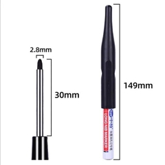 Bút lông đánh dấu ngòi dài 30mm kháng nước và nhanh khô - Dùng cho thợ điện, kim khí SIPA SM903