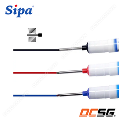 Bút lông đánh dấu ngòi dài 20mm kháng nước và nhanh khô - Dùng cho thợ điện, kim khí SIPA SM906