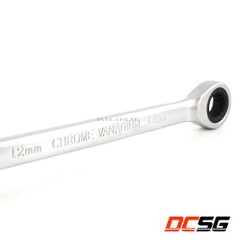 Cờ lê kết hợp 2 đầu vòng loại sâu và miệng 8mm bằng thép CrV Kendo-15208