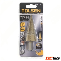 Mũi khoan bậc 4.0-32mm Tolsen HSS-Titanium 75873
