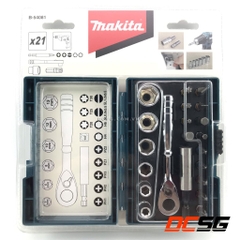 Bộ mũi vít và socket Makita B-54081 (21 chi tiết/bộ)