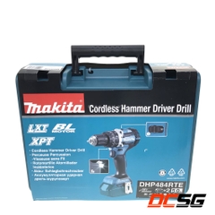 Máy khoan búa, vặn vít 13/38/13mm dùng pin 18V Makita DHP484RTE