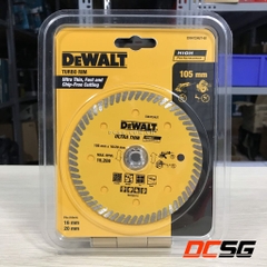 Đĩa cắt gạch Ultra Thin 105X16/20X7mm DEWALT  DW4724UT-B1