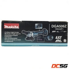 Máy mài góc 125mm dùng pin 18V Makita DGA506Z (không pin sạc)