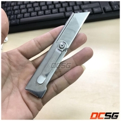 Dao rọc giấy loại gấp thép không gỉ Workpro WP211001