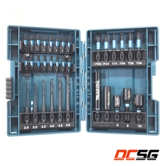 Bộ mũi vít và khoan kim loại Impact Black Makita E-06622 (33 chi tiết/bộ)