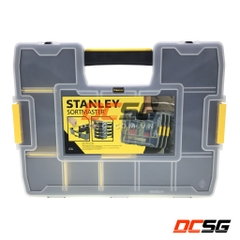 Hộp nhựa đựng mũi khoan, ốc vít 14 ngăn Stanley 1-97-483