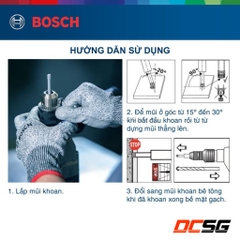 Mũi khoan gạch men, kính 10.0mm Bosch 2608599051