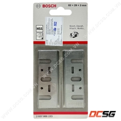 Lưỡi bào 82x29x3mm cho máy GHO10-82 BOSCH 2607000193