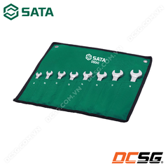 Bộ cờ lê vòng miệng tự động đảo chiều 8 chi tiết Sata 09041