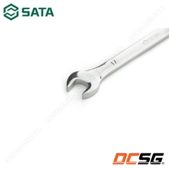 Cờ lê 2 đầu vòng miệng thép Chrome Sata 402