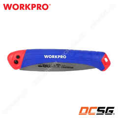 Cưa cầm tay dạng gấp, dùng để cắt cành cây 180mm Workpro WP333002