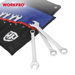 Bộ cờ lê vòng miệng bằng thép CR-V 9PCS (8-19mm) WORKPRO WP202502