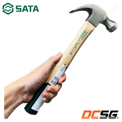 Búa nhổ đinh cán gỗ 16oz/ 450g/ 330mm Sata 92323