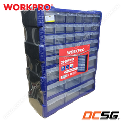 Hộp đựng đồ nghề 39 ngăn bằng nhựa Workpro WP283010