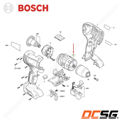 Cụm nhông máy khoan động lực dùng pin 18V Bosch GSB 18V-50 1600A0160S