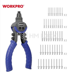 Kìm bắn đinh tán cầm tay kích thước: 10 inches Workpro WP225003