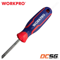 Tua vít đầu dẹt 6.5mm bằng thép hợp kim CR-V Workpro
